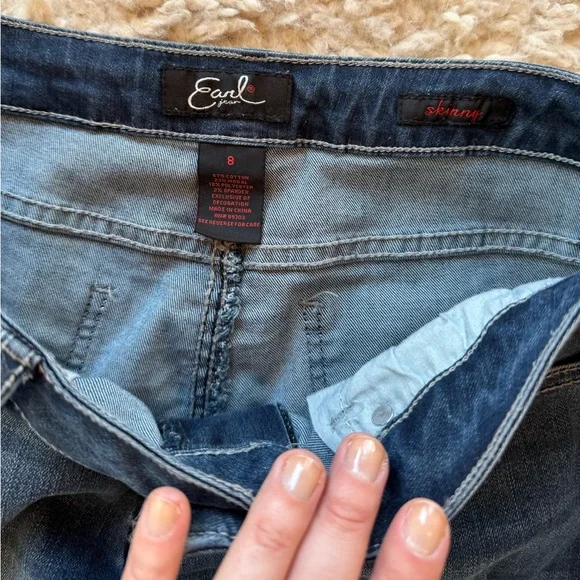 Earl brand jeans Women’s size 8 - Picture 3 of 3